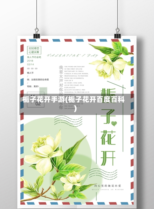 栀子花开手游(栀子花开百度百科)