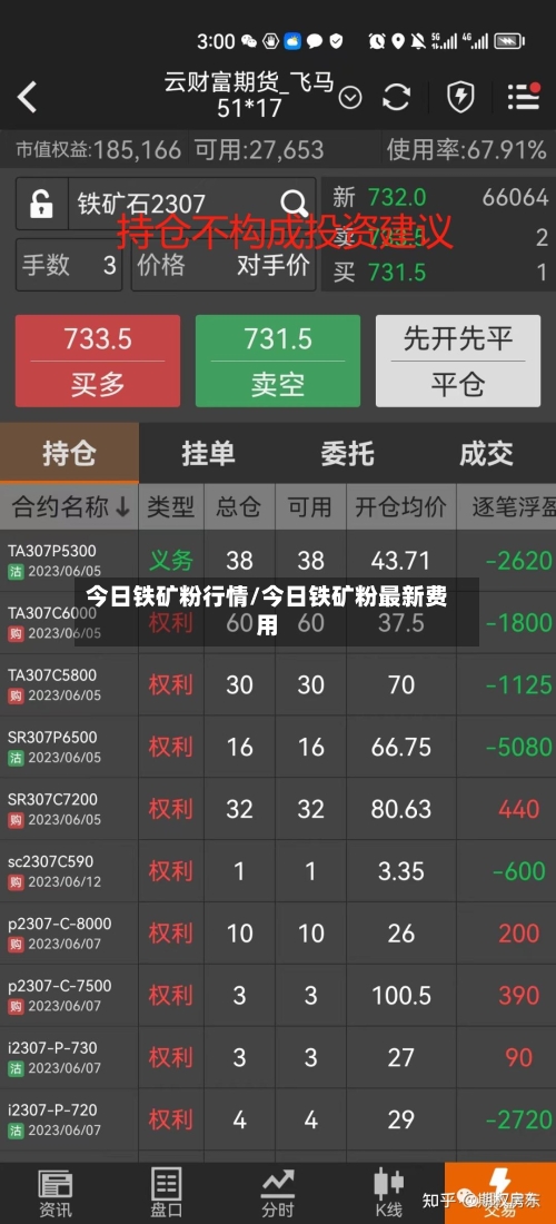今日铁矿粉行情/今日铁矿粉最新费用-第2张图片